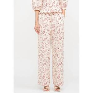 NEW SOFIE THE LABEL matilda seashell pants in white